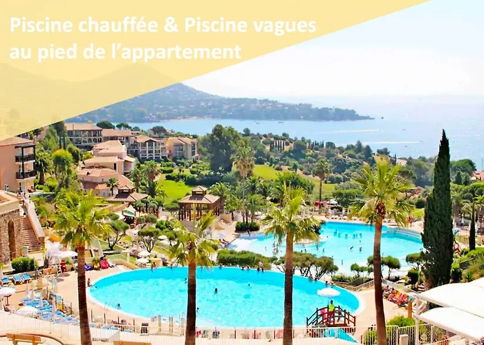 Cap Estérel Magnifique Vue Avec Parking Et Piscine Apartamento Saint-Raphaël